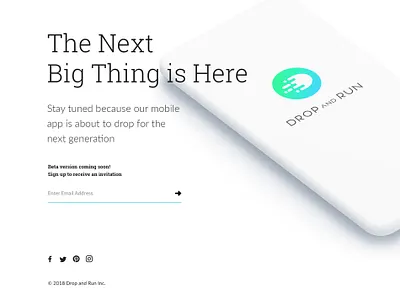 App landing page app landing page