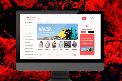 AliXpress Multivendor marketplace wordpress ecommerce website aliexpress custom design design developement web design website website design woocommerce wordpress