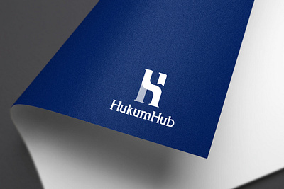 HukumHub Logo brand identity branding business card corporate design corporate identity edutech illustration law law firm legal legaltech logo logo design logomark