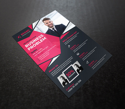 Creative Flyer Design Wiht Download Link a4 advertisement advertising agency best business business flyer clean company corporate corporate flyer creative design flyer handout leaflet magazine marketing modern multipurpose