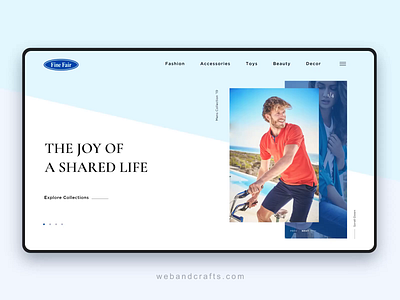 Website banner animation animation design ui ux