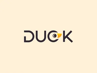 Duck Logo ! branding creative logo duck duck combination logo duck kogo duck logo design duck minimal logo duck wordmark logo logo logo design logo idea minimal logo typography logo word combination logo wordmark logo