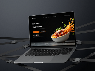 Restaurant Web Page Design landing page restaurant ui web design web page design website