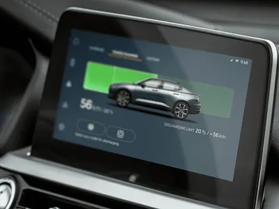 Car HMI graphic design hmi ui ux