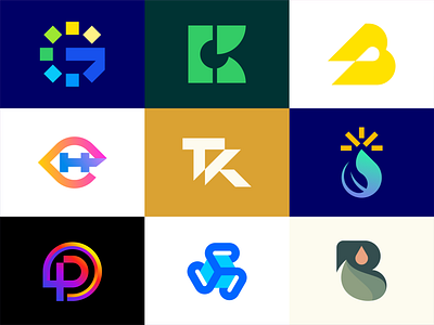 Logofolio- for SELL - Inspire Your Audience bold brand identity branding business logo colorful corporate digital logo gradient initial logo logo design logo for sell minimalist logo modern logo start up logo symbol tech versatile logo