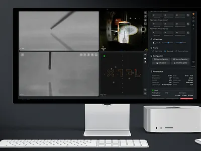 HMI design for XTPL printer​ hmi ui ux