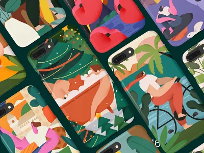 The character illustrates design illustration illustration／ui