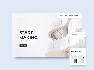 ClickAi - Template minimal animation app clean click clickai grid landing page minimal portfolio react startup ui ux web website website builder