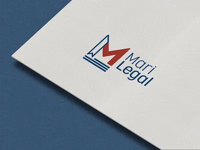 MariLegal Logo brand identity branding business card corporate corporate identity education edutech law lawyer legal logo logo design school