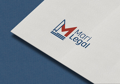 MariLegal Logo brand identity branding business card corporate corporate identity education edutech law lawyer legal logo logo design school