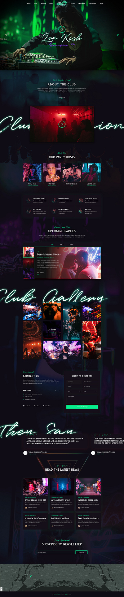 Djo Night Club WordPress Theme business creative design dj modern music nightclub professional typogaphy upqode webdesign wordpress wordpress development wordpress theme