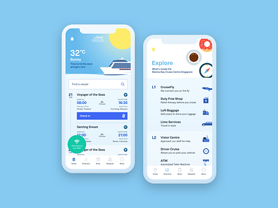 Cruise app app design interface ui ui design