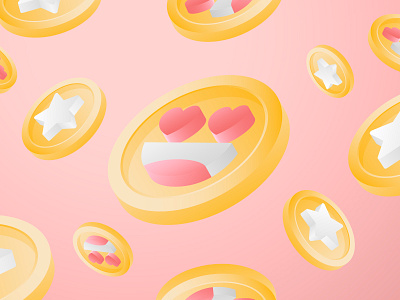 Social Emoticons : Background 3d background banner blog communication decorate decoration design design element emoji emoticon emotion expression face feeling graphic happiness heart illustration love