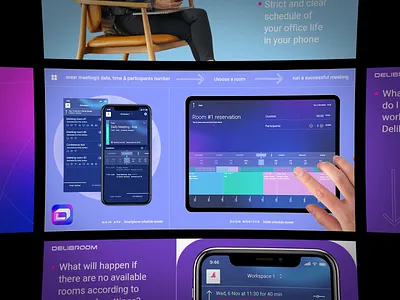 Delibroom Promo Showreel animation motion product promo promotional showreel ui ux web web design