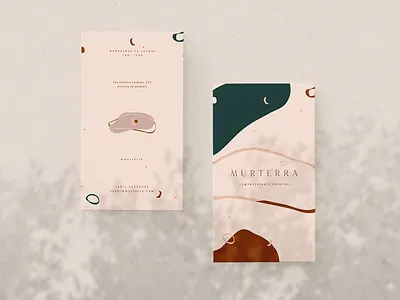 Murterra Business Card branding business card businesscard restaurant restaurant branding retaurantbranding stationary vegan vegan brand vegan restaurant veganbranding