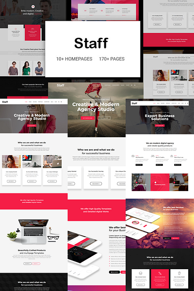 Staff - Responsive Business Joomla Template agency blog bootstrap business corporate creative j2store joomla joomla template joomla theme joomlastars multipurpose portfolio quickinstall responsive responsive website shop