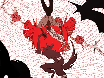 Wayward Kindred digital art illustration photoshop