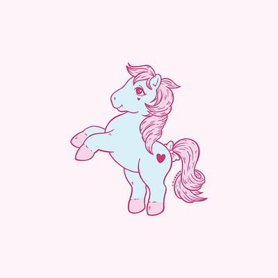 My Little Pony art cartoon character cute graphic design illustration illustration art illustrator ilustración love my little pony pink procreate