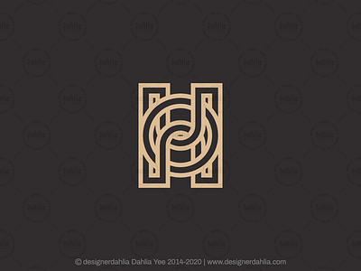 Letter HO OH Monogram Logo brand identity branding initials letter ho logo letter logo letter mark logos letter oh logo letter oh monogram lettermark logo design logo for sale monogram logo