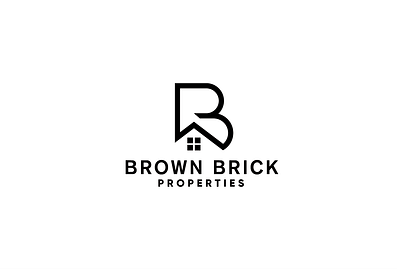Logo designs beautifu logo design brown design flat home house logo illustrator logo minimal minimalist minimalist design minimalist logo properties vector