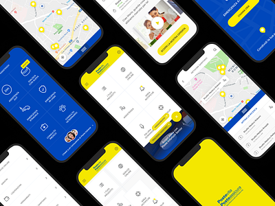 ⛑️ PosteVita PosteAssicura app aroundme assurance figma poste postevita safety tracking ui uiux