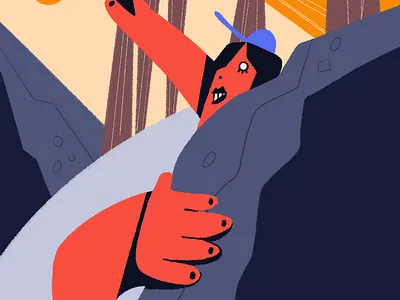 Out Doorsie 2d animation animation branding designer for hire illustration motion design visdev visual development
