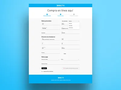Form design - Directv app ui app ui ux directv fintech flow form form design money pay payment payment app payment flow payment ui payment ux uiux