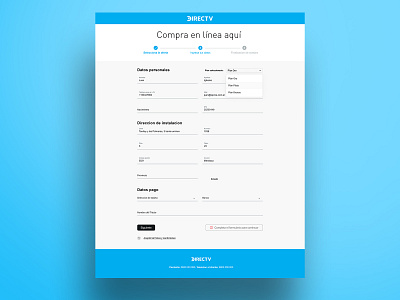 Form design - Directv app ui app ui ux directv fintech flow form form design money pay payment payment app payment flow payment ui payment ux uiux