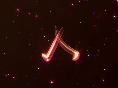 SPACE WALK 2d after effects animation cycle space walk