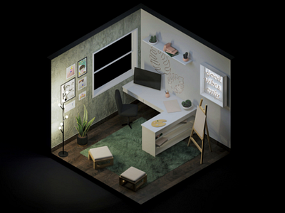 Isometric Studio - Night