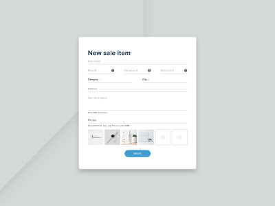 Form 082 adobe xd button clean concept daily ui dailyui design field input minimalist ui unsplash upload ux web xd