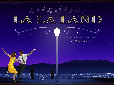 La La Land Poster digital art illustration movie poster