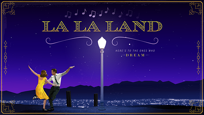 La La Land Poster digital art illustration movie poster