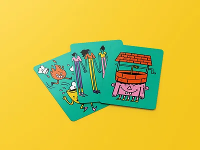 "Vê Se Adivinha!" (Guess it!) - Editora Mol – 3/3 character design characters commission deck of cards design digital illustration drawing illustration play product design