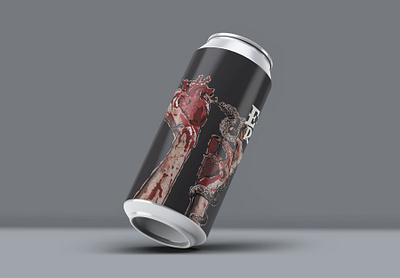 Emerald Republic Brewing Co. | Valentine's Day Labels | Illustra brand brand design brand identity branding design digital illustration digitalart drawing drawingart hand drawn illustration illustration art illustrations