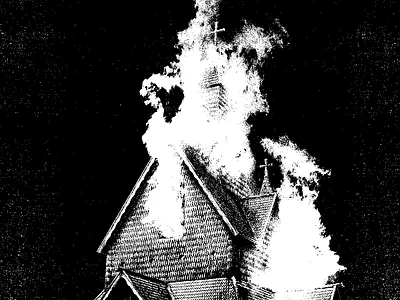 Hostage Animal black metal church burn fire ngnm