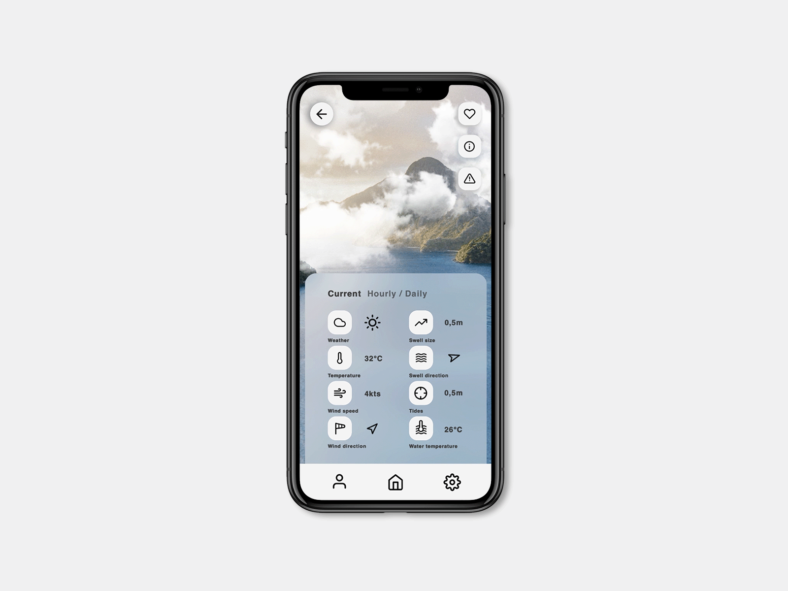 VELA 🏄‍♂️ - weather app for water aficionados. 2020 animation berlin design interaction mobile mobile app mobile app design principle simplicity sketch uidesign uiux ux vela weather app