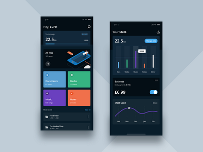 FileSplash 2.0 appdesign dashboard productdesign storageapp ui uidesign uxdesign