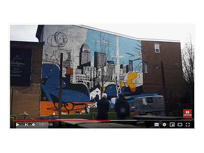 Rabbit Hole x Jeremy Booth mural short doc. art illustration mural muralart video