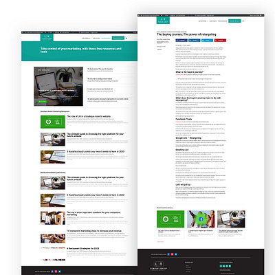 L & S Company Group Inc. Blog agency website blog marketing blog ui ux uxdesign uxui webdesign