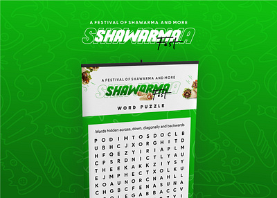 Shawarma Fest Outdoor games design