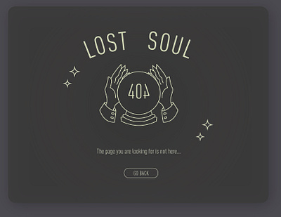 Lost Page, Lost Soul 404 error 404 page occult psychic weeklywarmup witchy