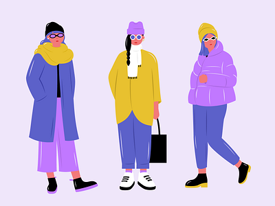 beanie gang fashion illustration