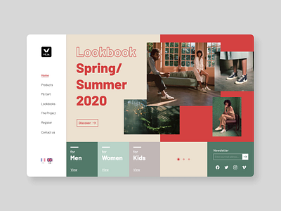 Landing Page - UI Weekly #3 animation clean colors design digital figma flat design landing page minimal motion motion graphics ui ui animation ui trend uiux ux