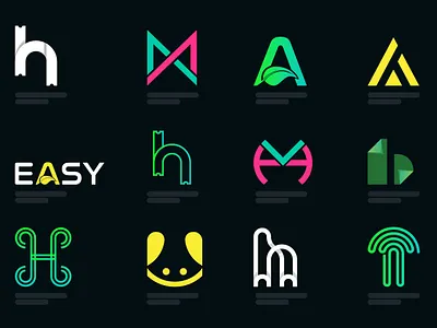 Logo Collection app branding creative design creative logo logo logo design logo designer logo mark logodesign logos logotype loop animation minimalist logo modern logo professional logo unique logo