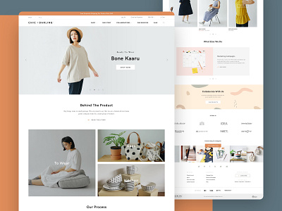 Chic & Darling ecommerce fashion sagadigitalstudio ui ux web