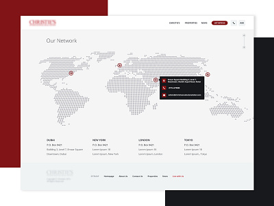 Location map design contact us location map