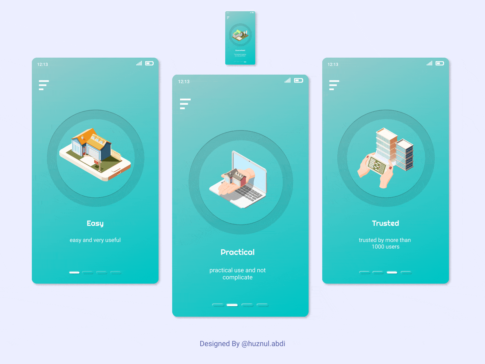 Onboarding Screen App animation appdesign landingpage mobile design ui uidesign userinterface