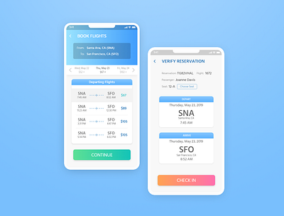 Flight Booking air travel air travel app airlines airplane airport clean design flight app flights flying app mobile app mobiledesign travel app ui