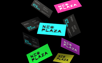 Neo Plaza / stationery branding business card design identity logo mall mall identity stationery визуальная идентификация разработка логотипа